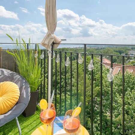 Panorama Kamienny Potok Lägenhet Sopot Exteriör bild